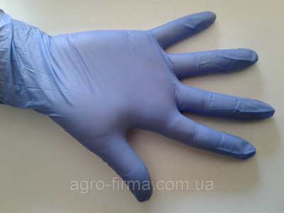 Нітрилові рукавички р.М, пак.100 шт. 74 фото