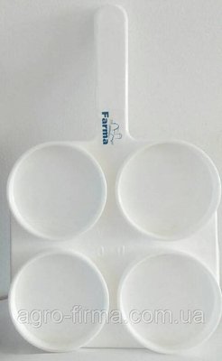 Лоток для тестування молока, білий 740 фото