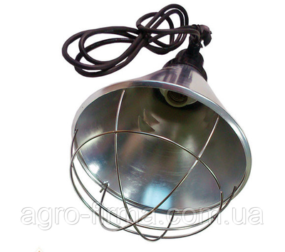 Брудер(плафон)для інфрачервоної лампи E-27 411 фото