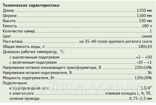 Ізольована автоматична поїлка (шарікова) з підігрівом 636 фото