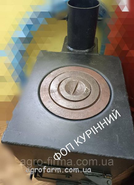 Буржуйка ПБВА-1 сталева зварна с варочной комфоркой 14122022 фото